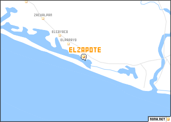 map of El Zapote