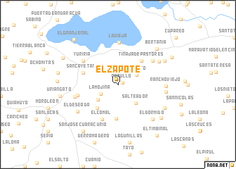 map of El Zapote
