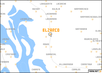 map of El Zarco