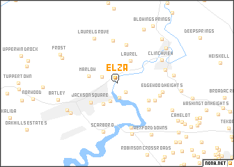 map of Elza