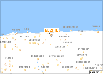 map of El Zinc