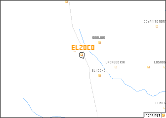 map of El Zoco