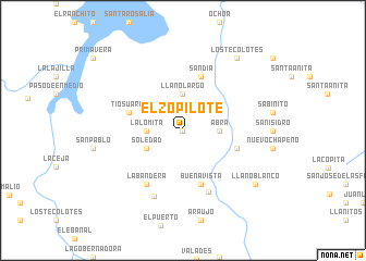 map of El Zopilote