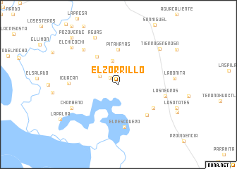 map of El Zorrillo