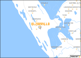map of El Zorrillo