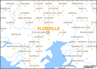 map of El Zorrillo