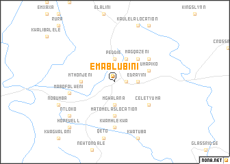 map of eMablubini