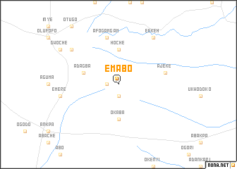 map of Emabo