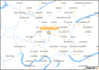 map of Emadaoja