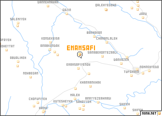 map of Emām Şafī