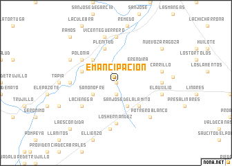 map of Emancipación