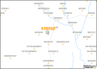 map of Emanda