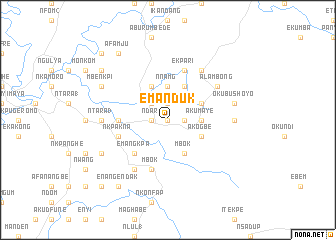 map of Emanduk