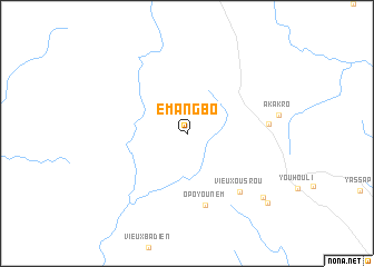 map of Emangbo