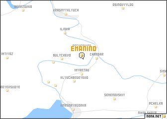 map of Emanino