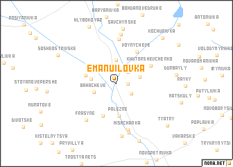 map of (( Emanuilovka ))