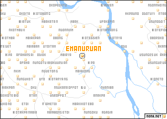 map of Eman Uruan