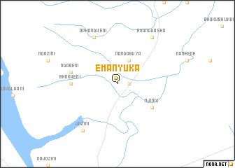 map of eManyuka