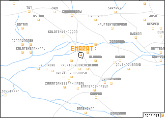 map of ‘Emārat