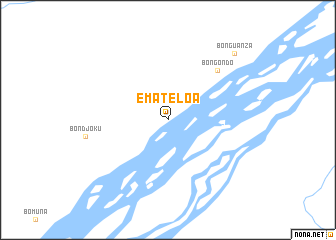 map of Emate-Loa