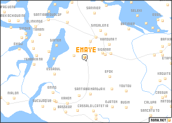 map of Emaye