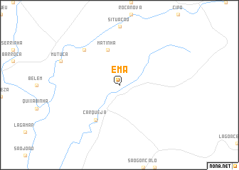 map of Ema