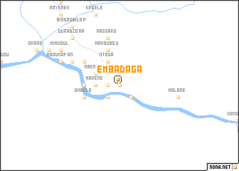 map of Embadaga