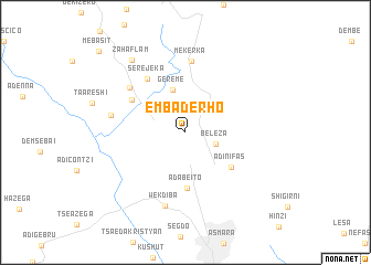 map of Emba-Derho