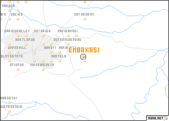 map of Embakasi