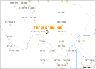 map of Embala do Dumbi