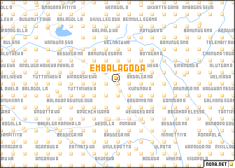 map of Embalagoda