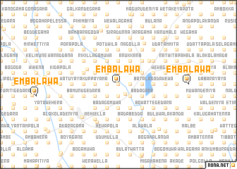 map of Embalawa