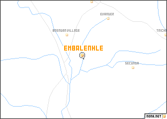 map of eMbalenhle