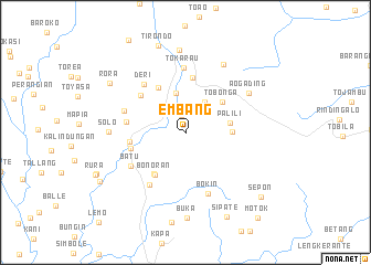 map of Embang