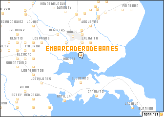 map of Embarcadero de Banes