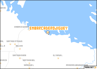 map of Embarcadero Jigüey