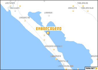 map of Embarcadero