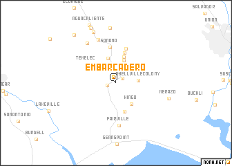 map of Embarcadero