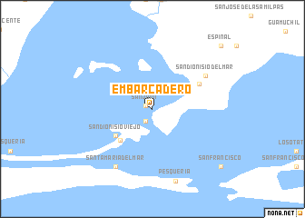 map of Embarcadero