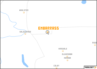 map of Embarrass