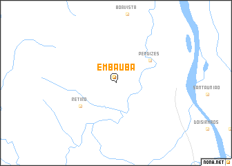 map of Embaúba