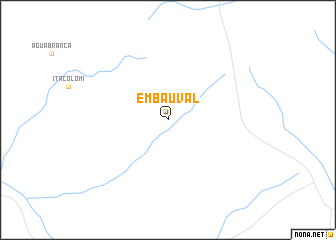 map of Embauval