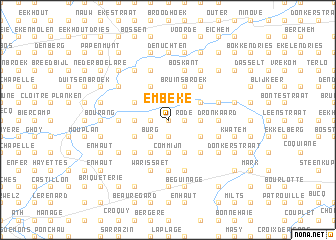 map of Embeke