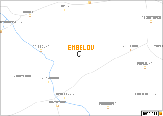 map of Embelov