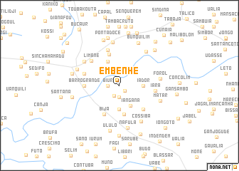 map of Embenhe