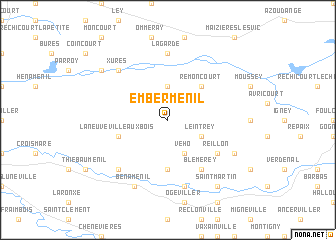 map of Emberménil