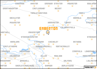 map of Emberton