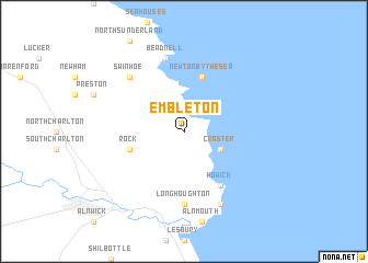 map of Embleton