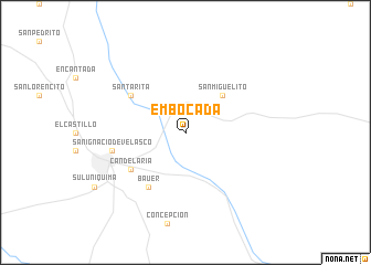 map of Embocada