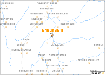 map of Embombeni